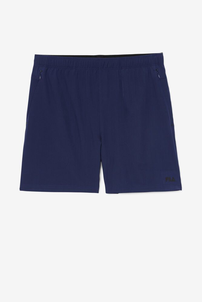 Fila Shorts Mens Navy - Finula - Philippines 1423096-SW